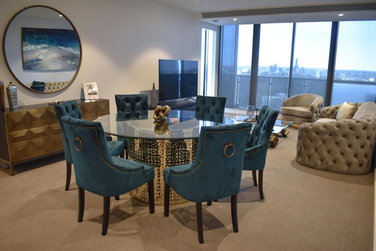 Deluxe 3 Bedroom Apartment In Southbank Melbourne Bagian luar foto