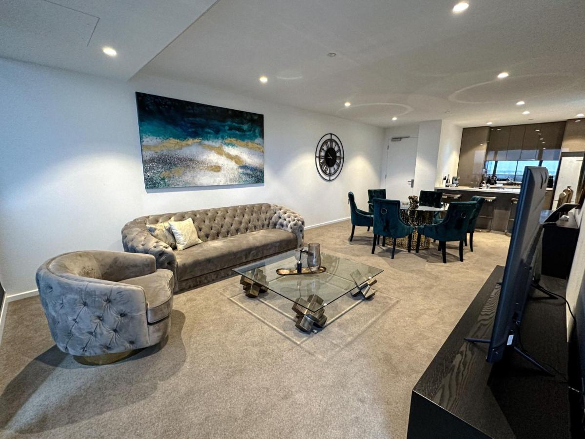 Deluxe 3 Bedroom Apartment In Southbank Melbourne Bagian luar foto