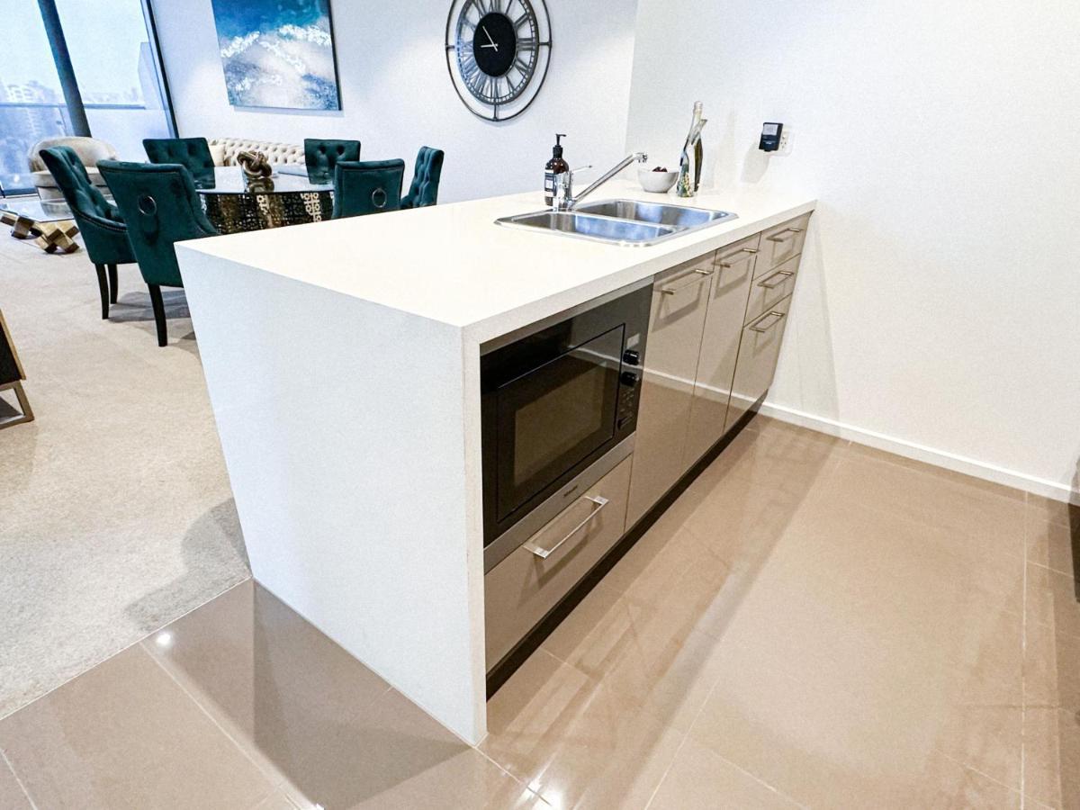 Deluxe 3 Bedroom Apartment In Southbank Melbourne Bagian luar foto