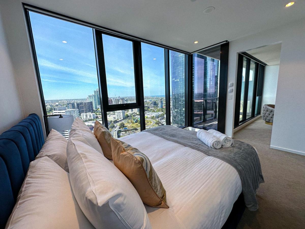 Deluxe 3 Bedroom Apartment In Southbank Melbourne Bagian luar foto