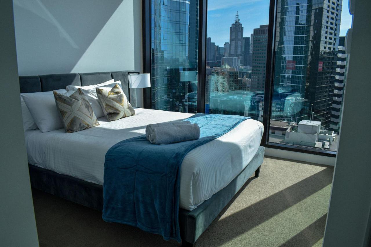 Deluxe 3 Bedroom Apartment In Southbank Melbourne Bagian luar foto