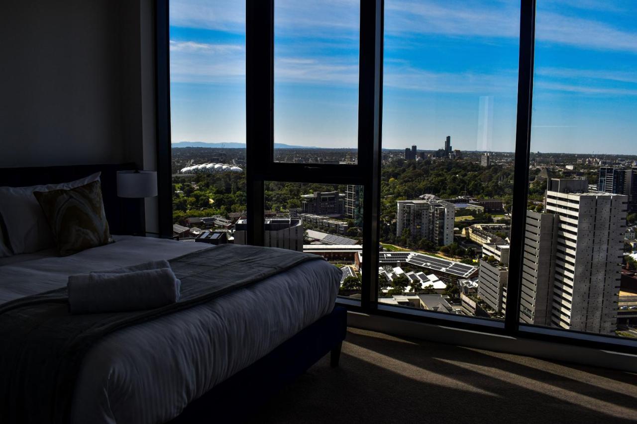 Deluxe 3 Bedroom Apartment In Southbank Melbourne Bagian luar foto